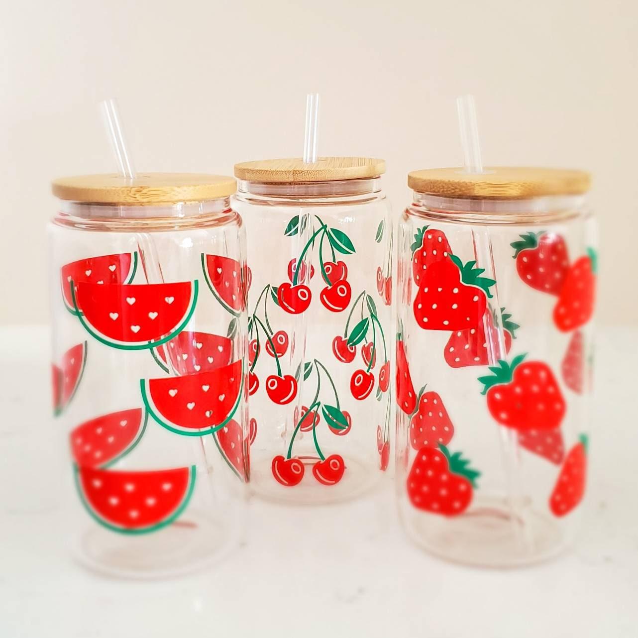 Mommy and Me Matching Summer Fruit Cups