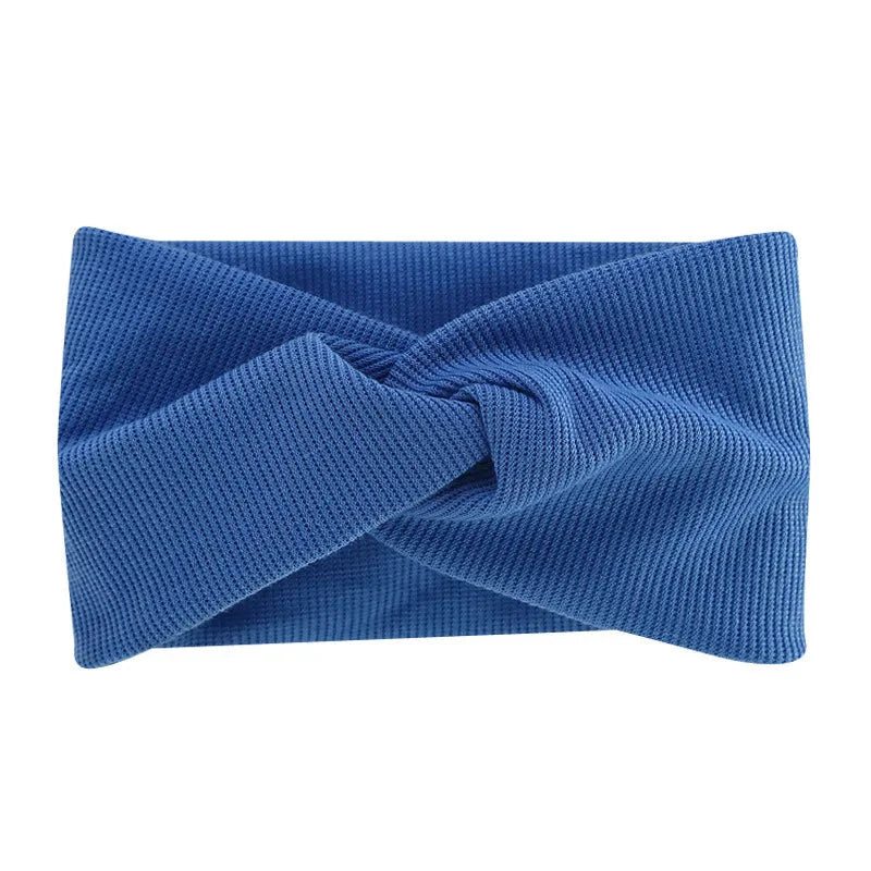 Large Baby Headband for Girls Soft Twisted Knotted Hair Turban