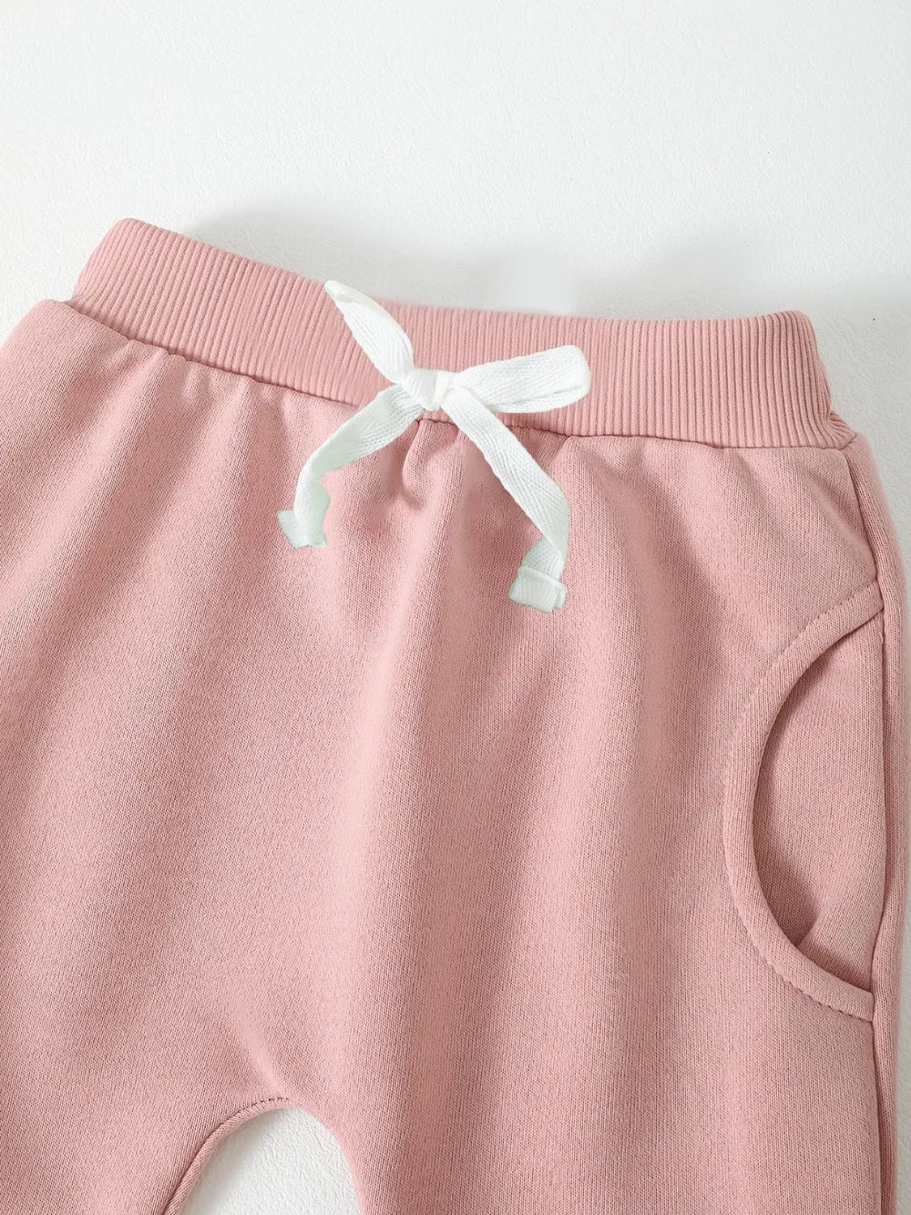 Baby and Toddler Girls Letter Graphic Sweatshirt and Pants Set