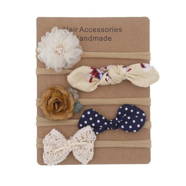 Baby Headbands Newborn hair Bows Kids Toddler headband Elastic Hair Band headwear children Girl Gorgeous Hair Accessories For Baby Girls