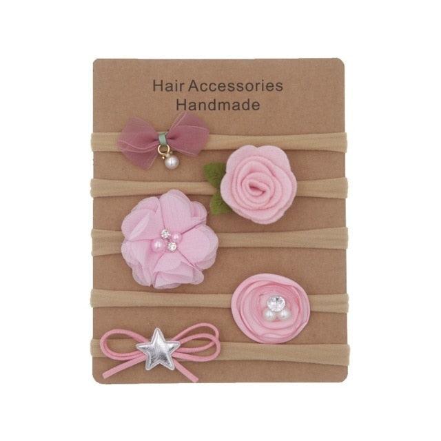 Baby Headbands Newborn hair Bows Kids Toddler headband Elastic Hair Band headwear children Girl Gorgeous Hair Accessories For Baby Girls