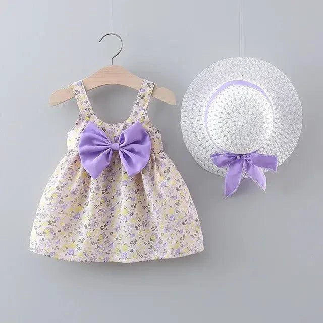 Chic Toddler Girl Summer Duo Dresses