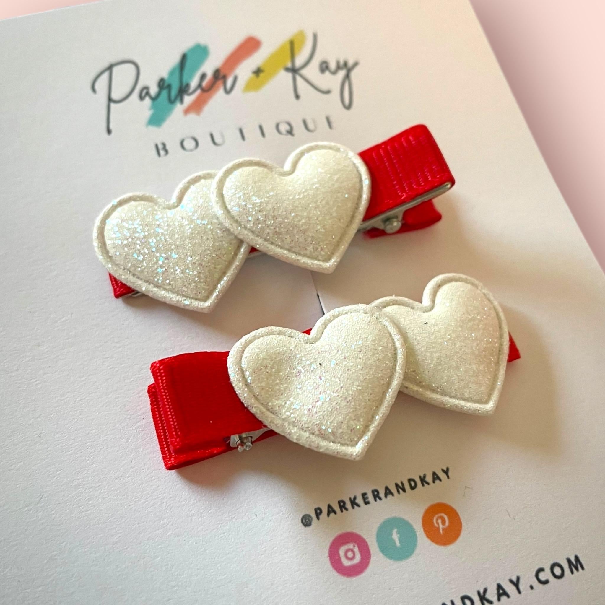 Little Heart Hair Clips